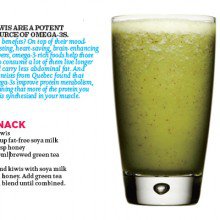 Kiwi smoothie