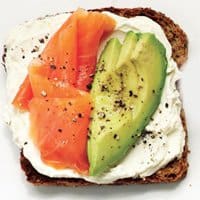 Salmon breakfast