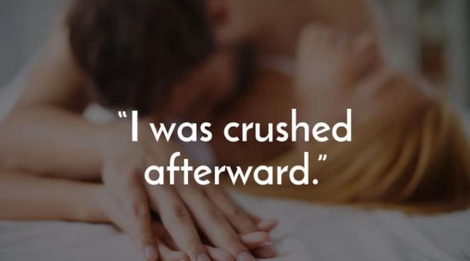 A couple having breakup sex