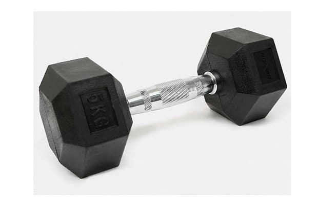 hex dumbbells